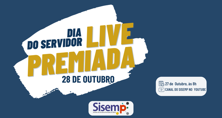 Seplag realiza live em comemoração ao Dia do Servidor Público